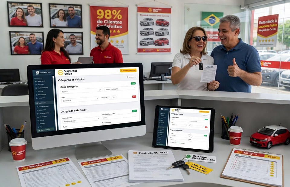 Mockup de agenda, reservas e disponibilidade